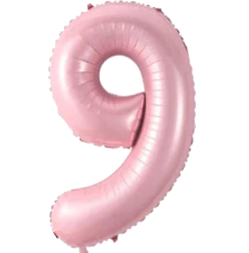 Folyo Balon Pembe 9 34 İnç 76 Cm